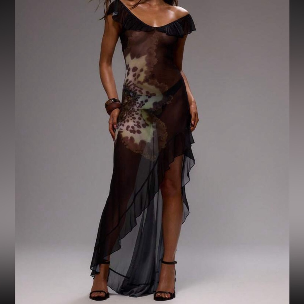 Sheer Maxi Dress